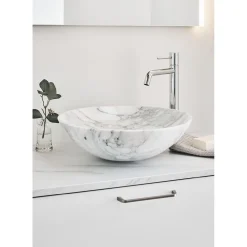 Malja-allas Noro Marble, 420 mm, marmori