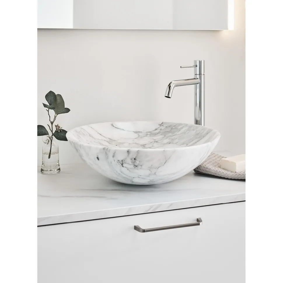Malja-allas Noro Marble, 420 mm, marmori