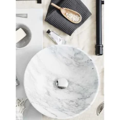 Malja-allas Noro Marble, 420 mm, marmori