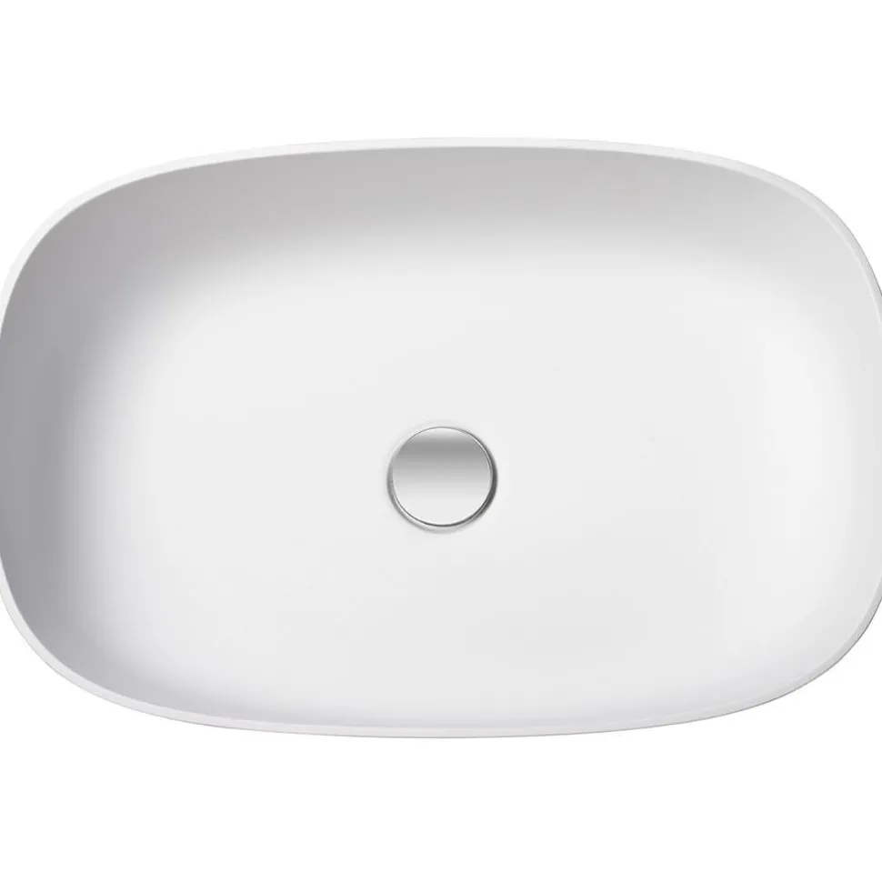 Malja-allas Savo Kaita 480x320mm komposiitti valkoinen