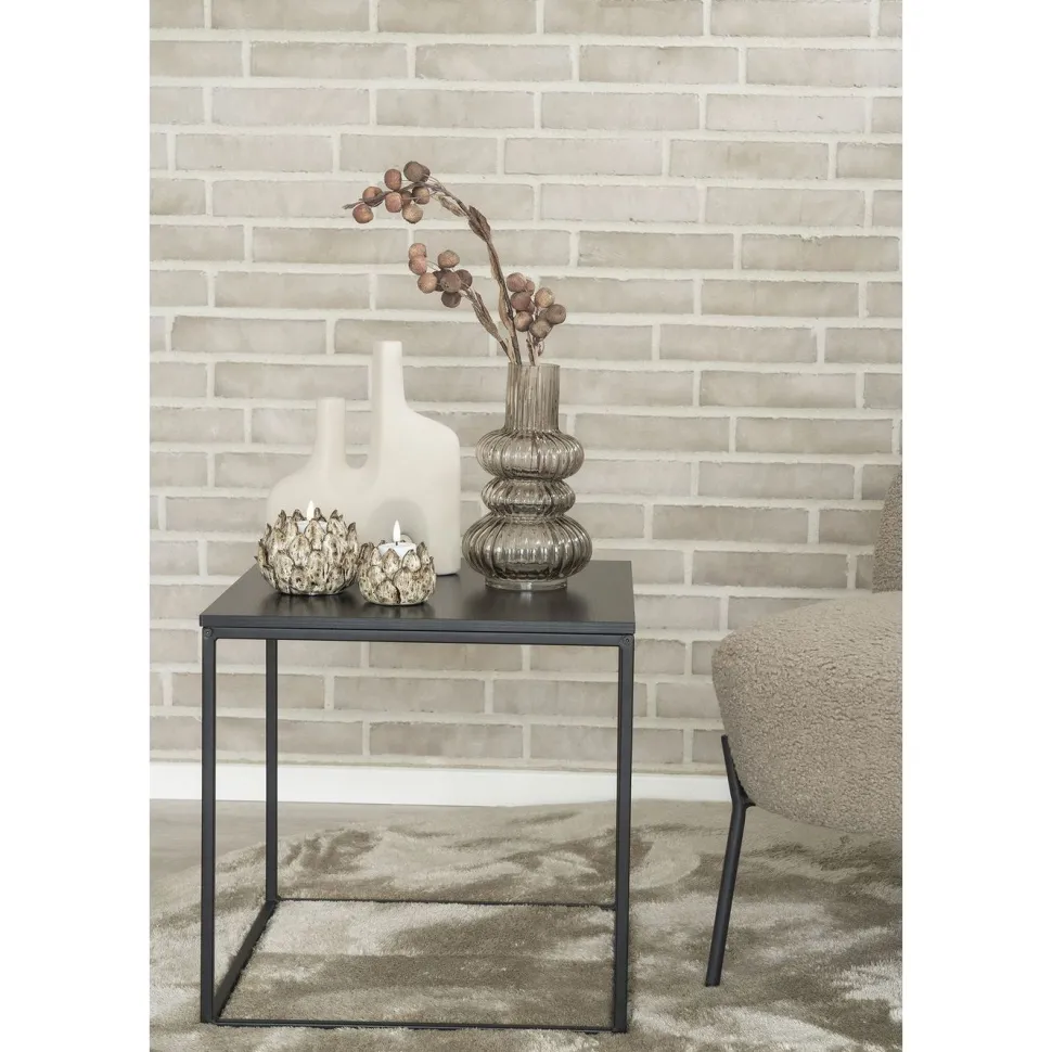 Maljakko House Nordic Vase, ø15x25cm, suupuhallettu lasi, savu