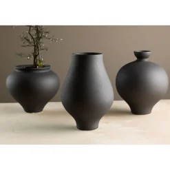 Maljakko Venture Home Rellis, ø14cm, musta