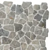 Marmorimosaiikki Qualitystone Mosaic Light Grey Interlock, verkolla, vapaa mitta