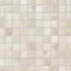 Marmorimosaiikki Qualitystone Square White, verkolla, 30 x 30 mm