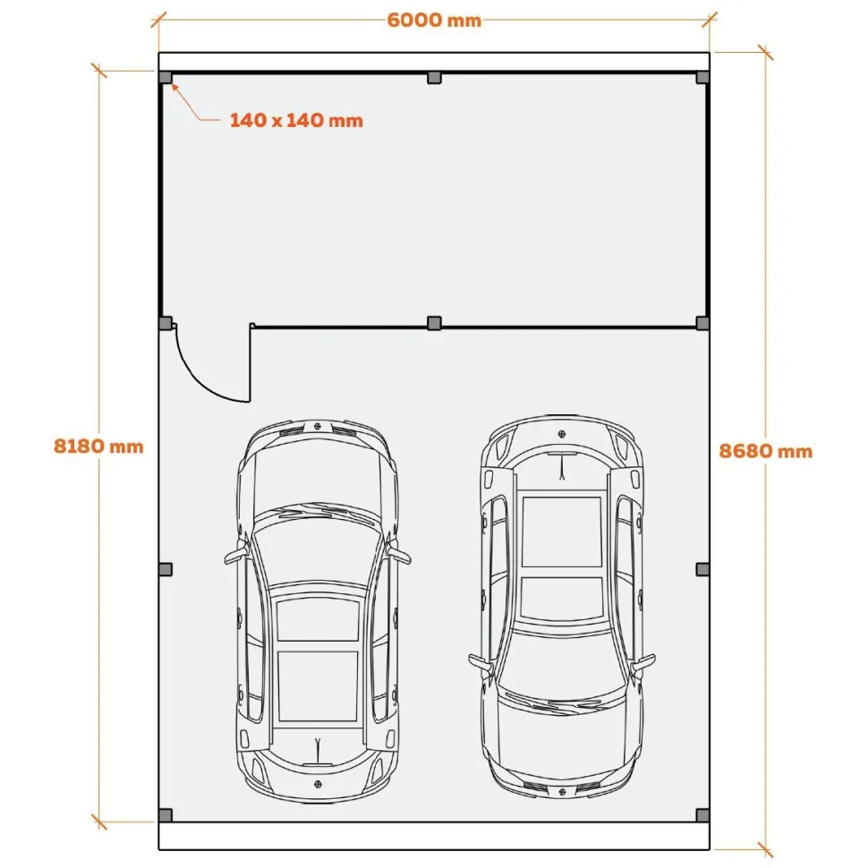Matkailuautokatos Holzbrüder Ralf 24m2