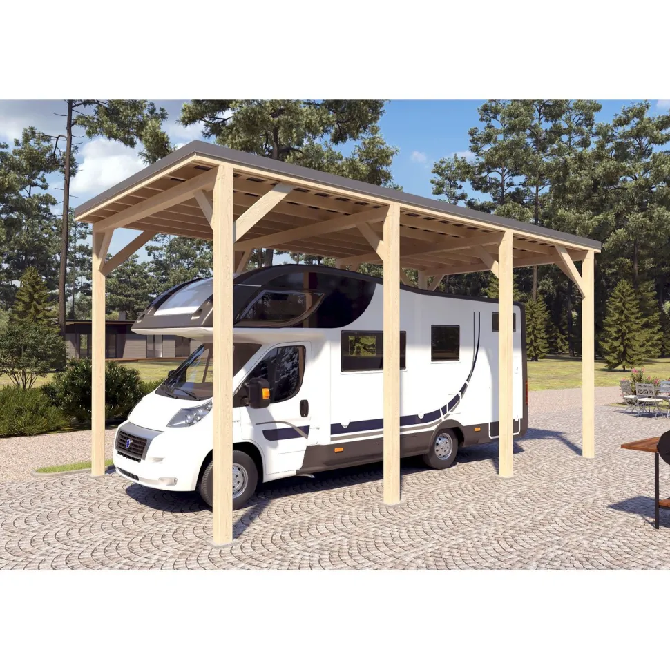 Matkailuautokatos Holzbrüder Ralf 28m2