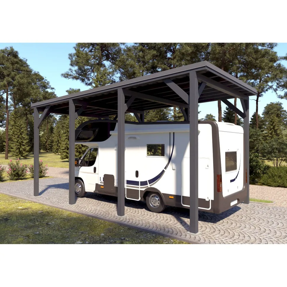 Matkailuautokatos Holzbrüder Ralf 28m2