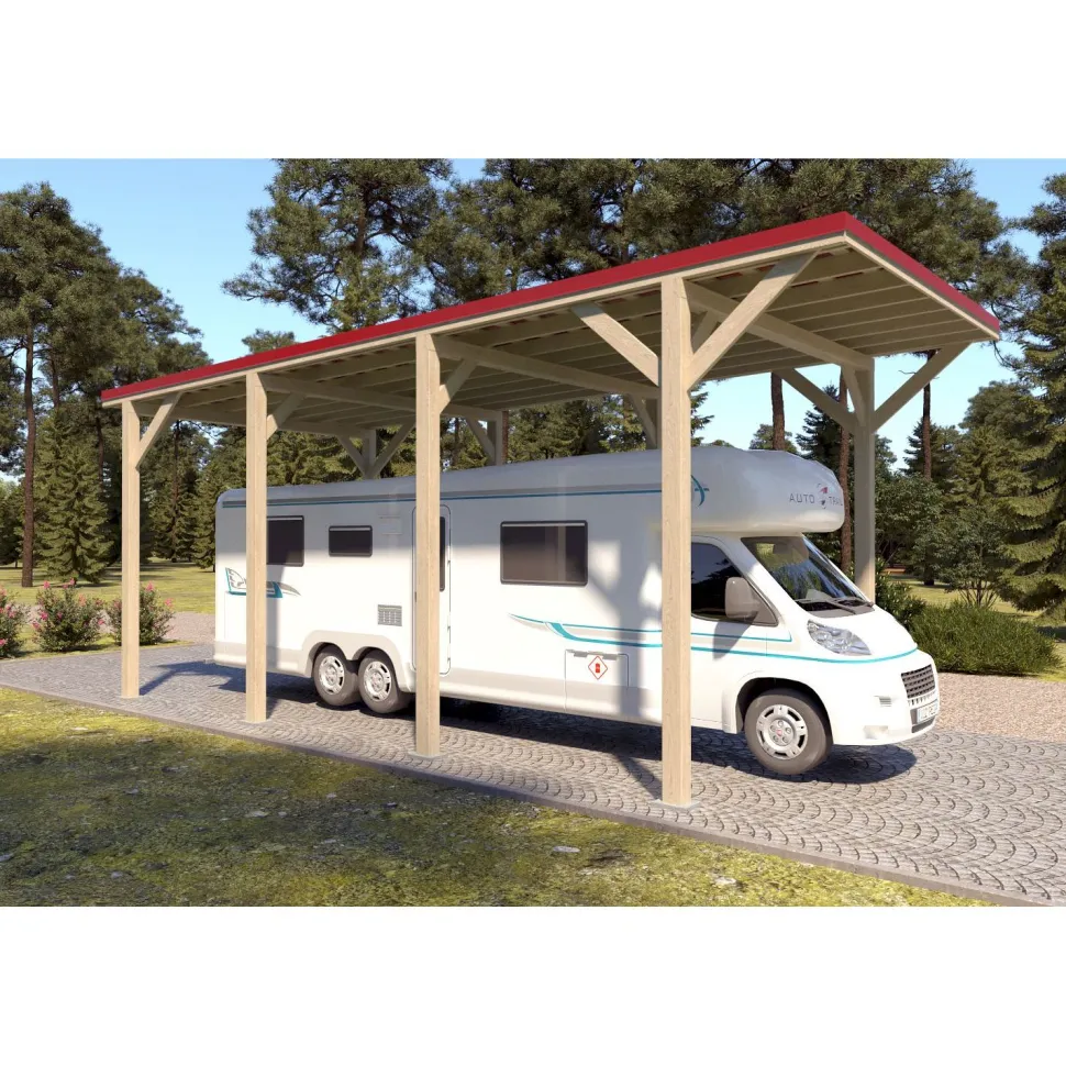 Matkailuautokatos Holzbrüder Ralf 32m2