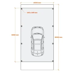 Matkailuautokatos Holzbrüder Ralf 32m2