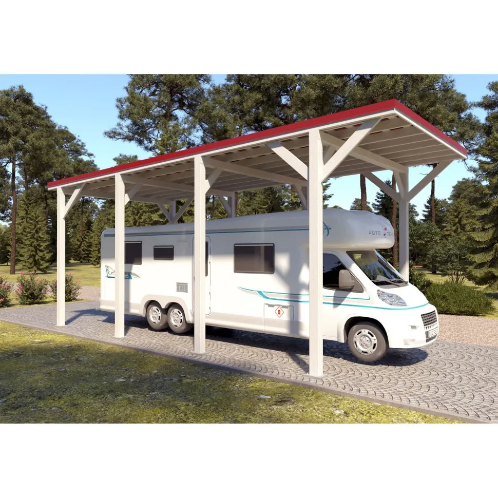 Matkailuautokatos Holzbrüder Ralf 32m2