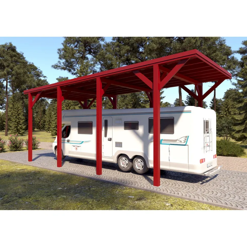 Matkailuautokatos Holzbrüder Ralf 32m2