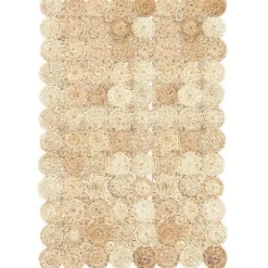 Matto Fanni K Pyörre 160x230 cm luonnonvärinen
