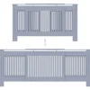 Mdf lämpöpatterin suoja harmaa 205cm