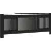 Mdf lämpöpatterin suoja musta 205cm