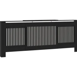 Mdf lämpöpatterin suoja musta 205cm