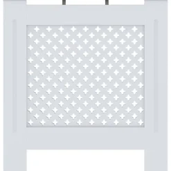 Mdf lämpöpatterin suoja valkoinen 78 cm