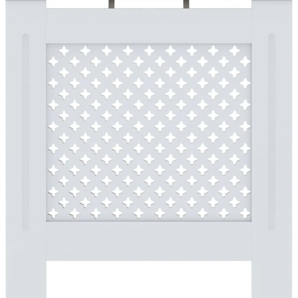Mdf lämpöpatterin suoja valkoinen 78 cm