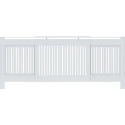 Mdf lämpöpatterin suoja valkoinen 205cm