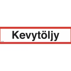 Merkintäkilpi "Kevytöljy", 40x10cm