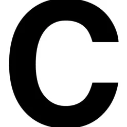 Merkintätarra irtokirjaimet ja -numerot, eri vaihtoehtoja
