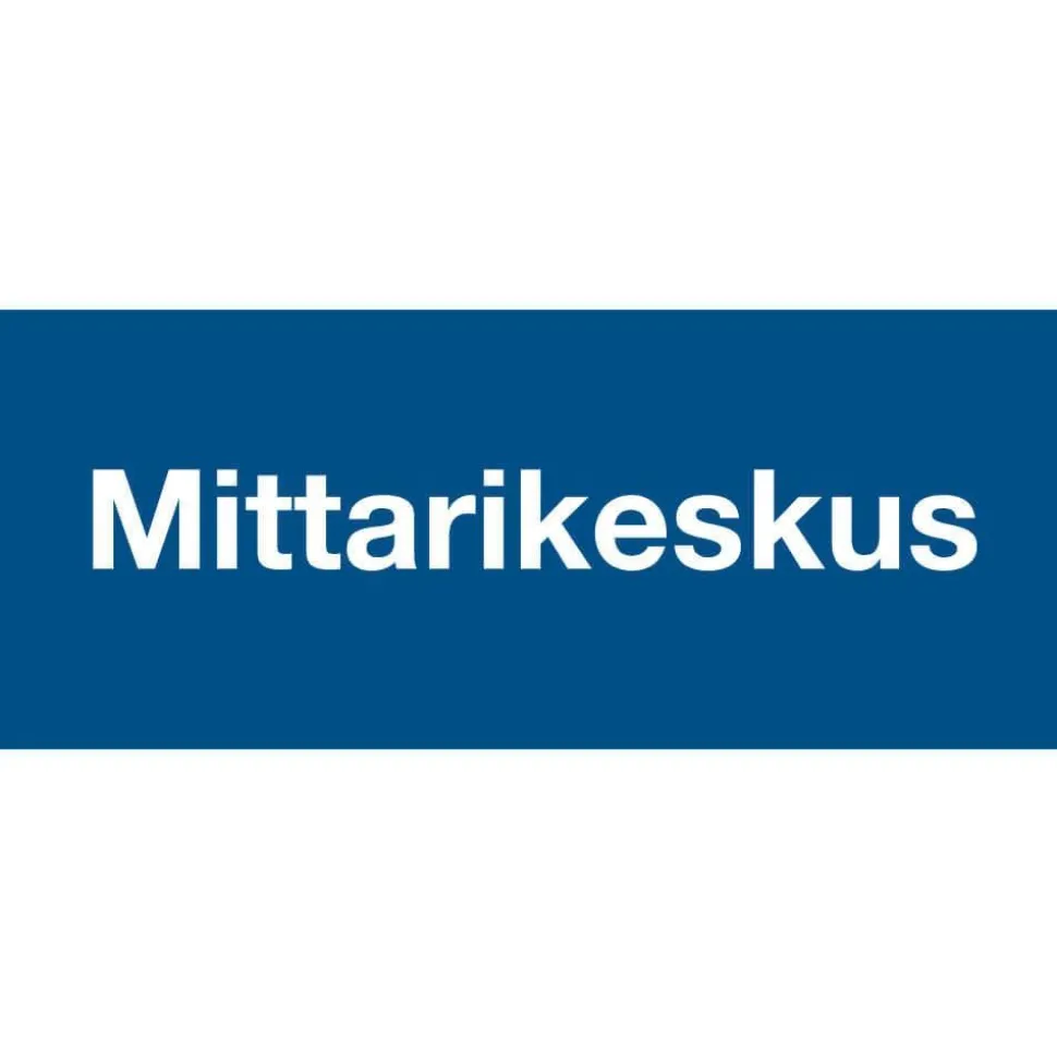 Merkintätarra "Mittarikeskus", 20x8cm