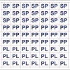 Merkintätarrat "SP, "PP", "PL"