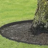 Metallinen rajausreuna Hortus, musta