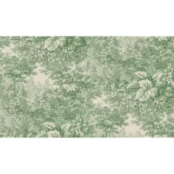 Metsätapetti Sandberg Forest Toile vihreä, mittatilaus, non-woven