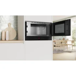 Mikroaaltouuni Bosch Serie 8 BFR7221B1 60cm musta integroitava