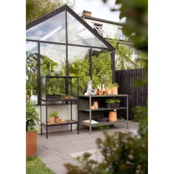 Minikasvihuone Brafab Grower Greens, 81x41x137cm