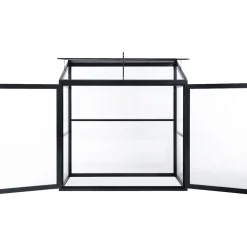 Minikasvihuone Lykke Havsvik, 130x55x140cm, musta