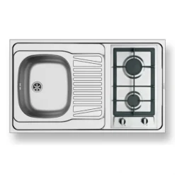 Minikeittiö MKZ100, leveys 100cm, kaasuliedellä
