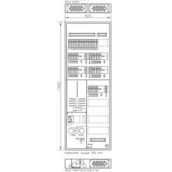 Mittauskeskus uppo/pinta FE UTU Boxer 3848P63 V 50A IP30 FE