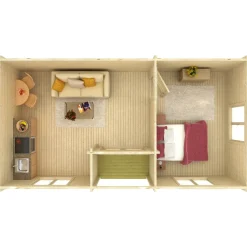Mökki Palmako Anna 26,8+1,9 m²