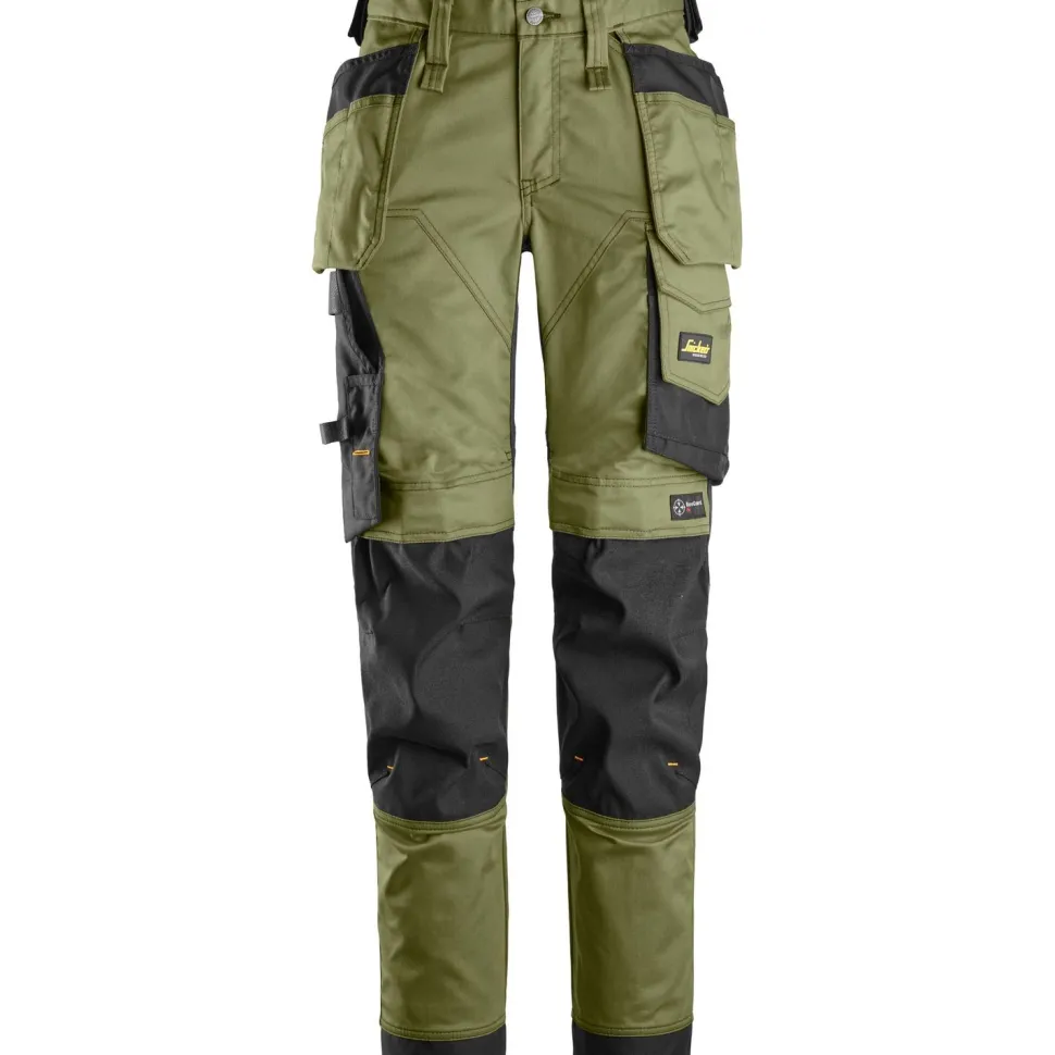 Naisten riipputaskuhousut Snickers Workwear 6247 AllroundWork
