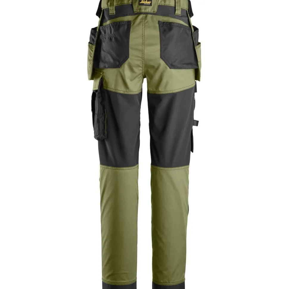 Naisten riipputaskuhousut Snickers Workwear 6247 AllroundWork