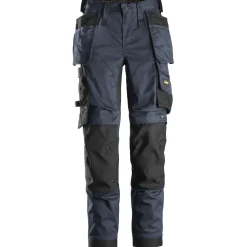 Naisten riipputaskuhousut Snickers Workwear 6247 AllroundWork