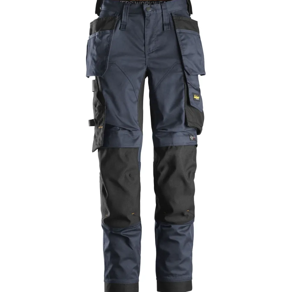 Naisten riipputaskuhousut Snickers Workwear 6247 AllroundWork