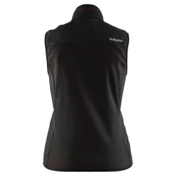 Naisten softshell-liivi Blåkläder 3851 musta/punainen