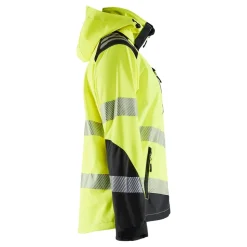 Naisten softshell-takki Blåkläder 4791 Highvis huomiokeltainen/musta