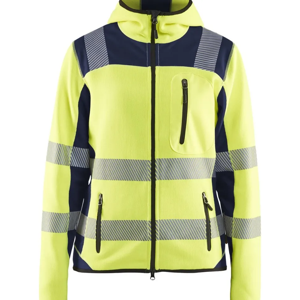 Naisten takki Blåkläder 4967 Highvis huomiokeltainen/sininen