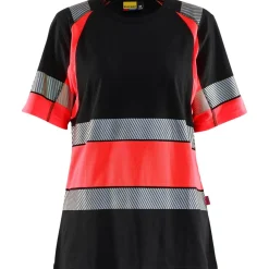 Naisten t-paita Blåkläder 3410 Highvis pyöreä pääntie