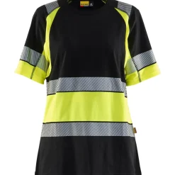 Naisten t-paita Blåkläder 3410 Highvis pyöreä pääntie