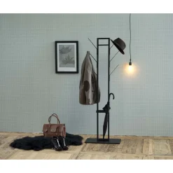 Naulakko Home4You VINSON 56x28xK165 cm, musta