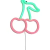 Neonkyltti/seinävalaisin Trio Cerise LED