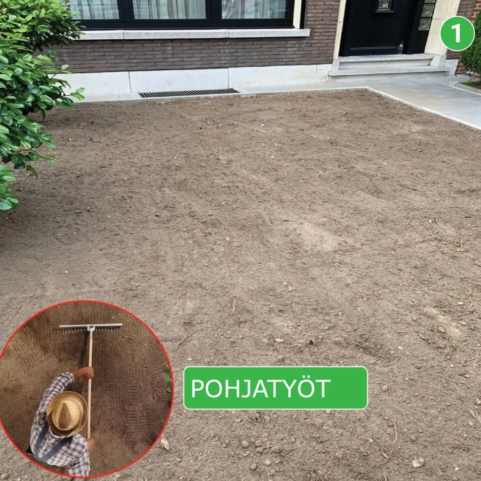 Nurmikon siemenmatto Turfquick Reparera, 5 m²