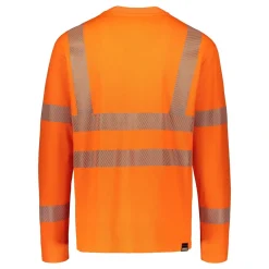 Paita Dimex 4295+ huomioväri pitkähihainen oranssi