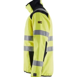 Palosuojattu softshell-takki Blåkläder 4948 Multinorm huomiokeltainen/sininen