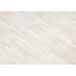 Parketti Kymppi-Lattiat Tammi Classic 3-säleinen valkoinen mattalakka 14x192x2200 mm
