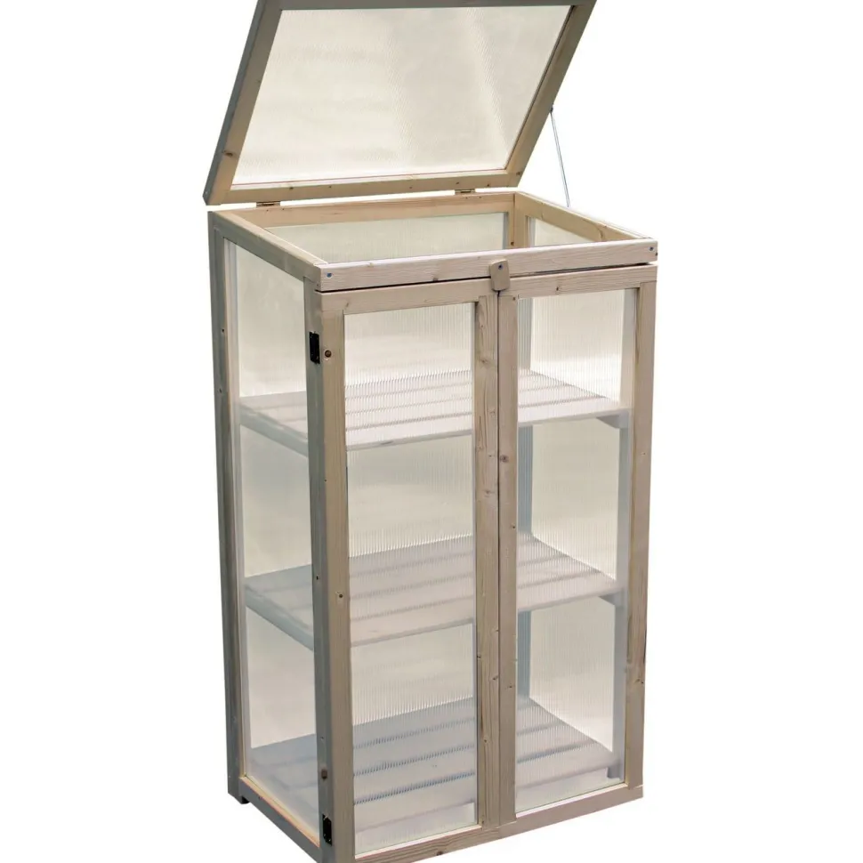 Parvekekasvihuone Viheraarni 1230x700x500mm eri värejä